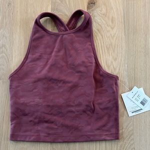 Beyond Yoga Maroon Crop Top
